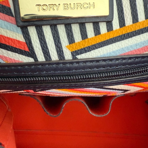 Tory Burch Multicolor Geometric Tote - Picture 7 of 7